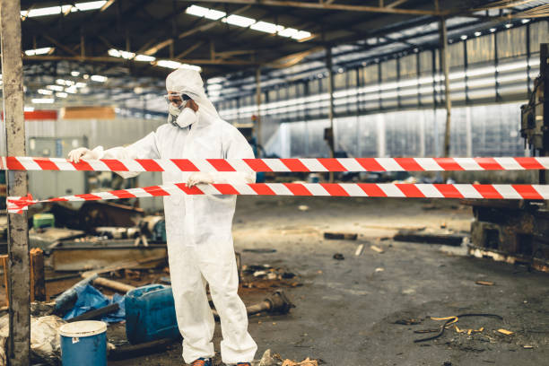 Professional Drug Lab Cleanup technician working in Elgin, NE